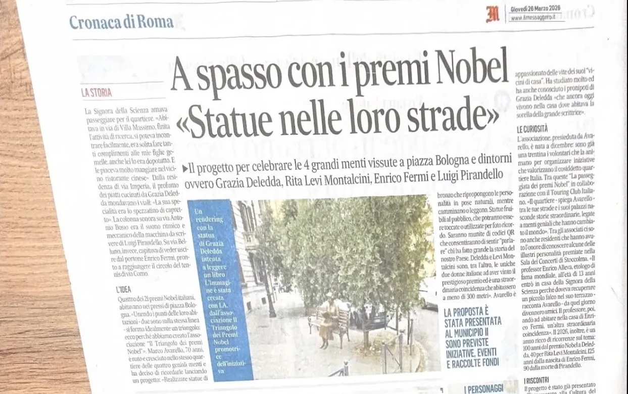 A spasso con i premi Nobel
